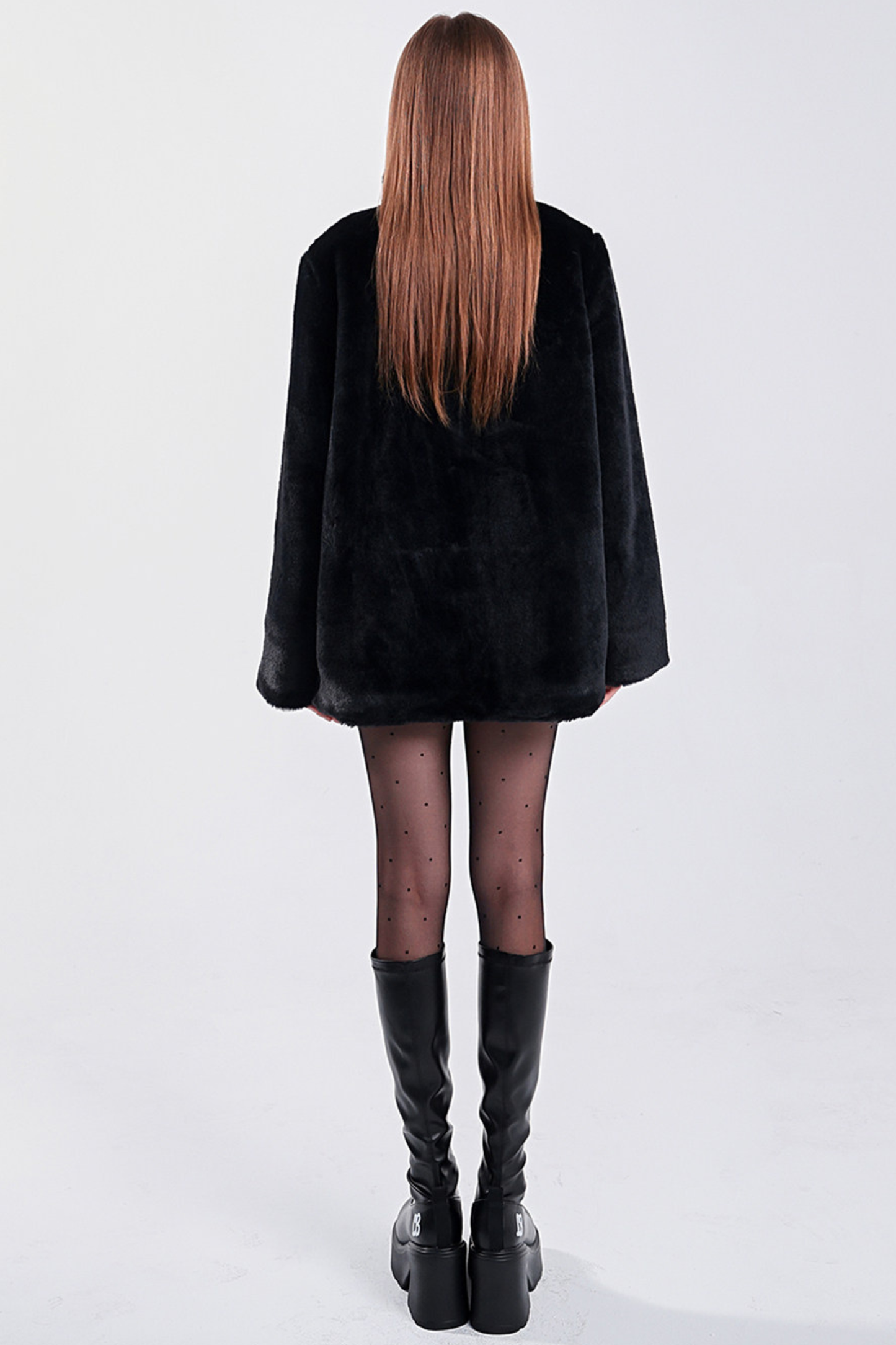 リベットカーブドスタンドカラコート