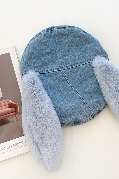 ファーバニーイヤーハット+ラムハット