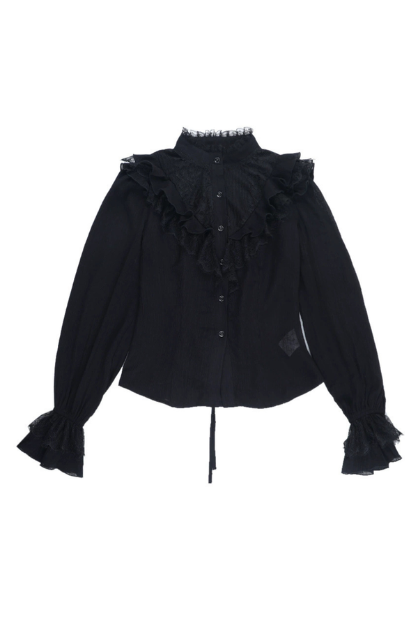 Mode Dark Ghost Girl Blouse