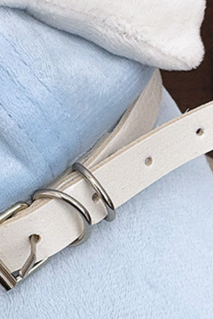 Blue Kitten Ear Beret