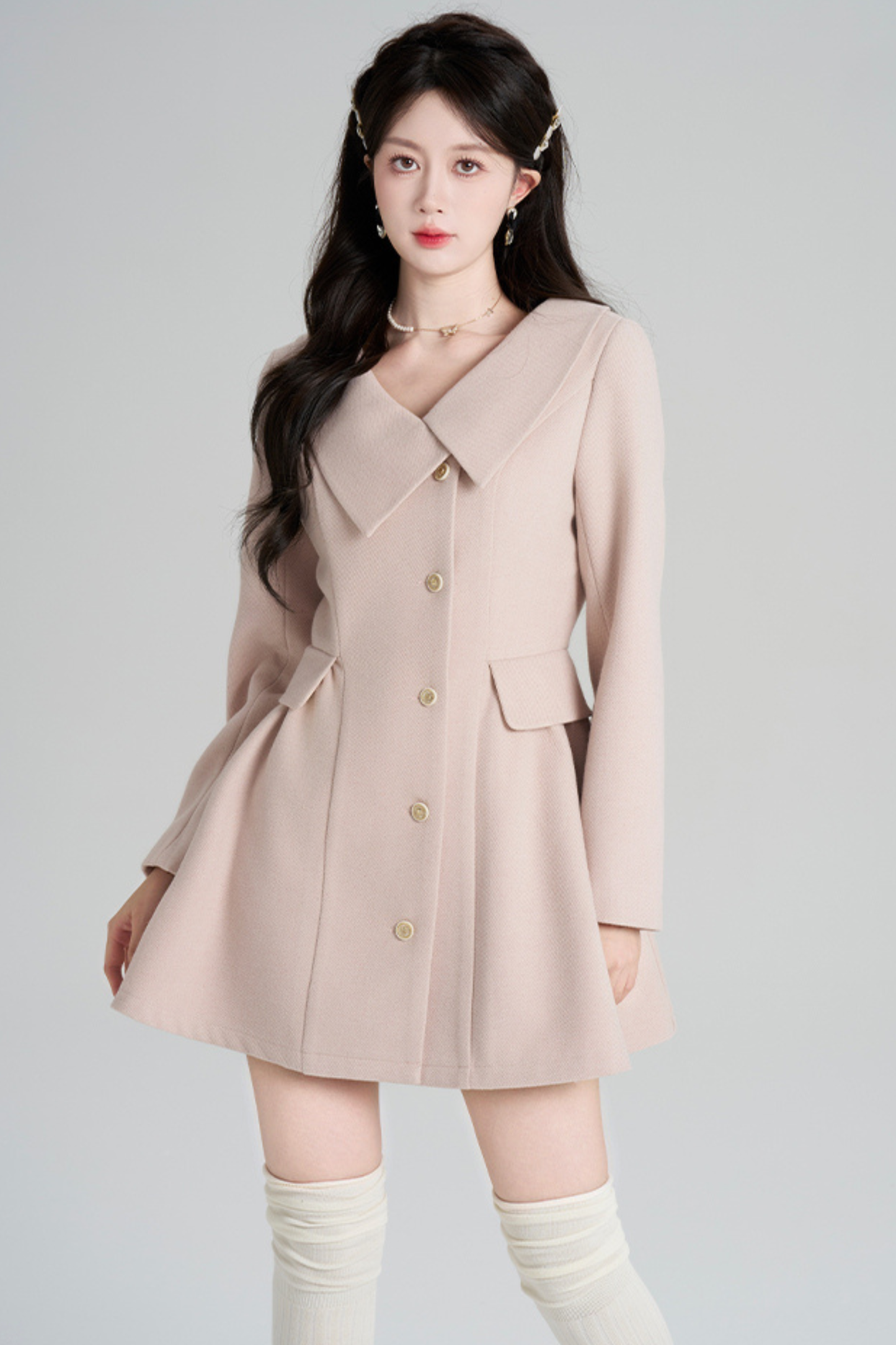 フレンチスイートパッドウエストコート