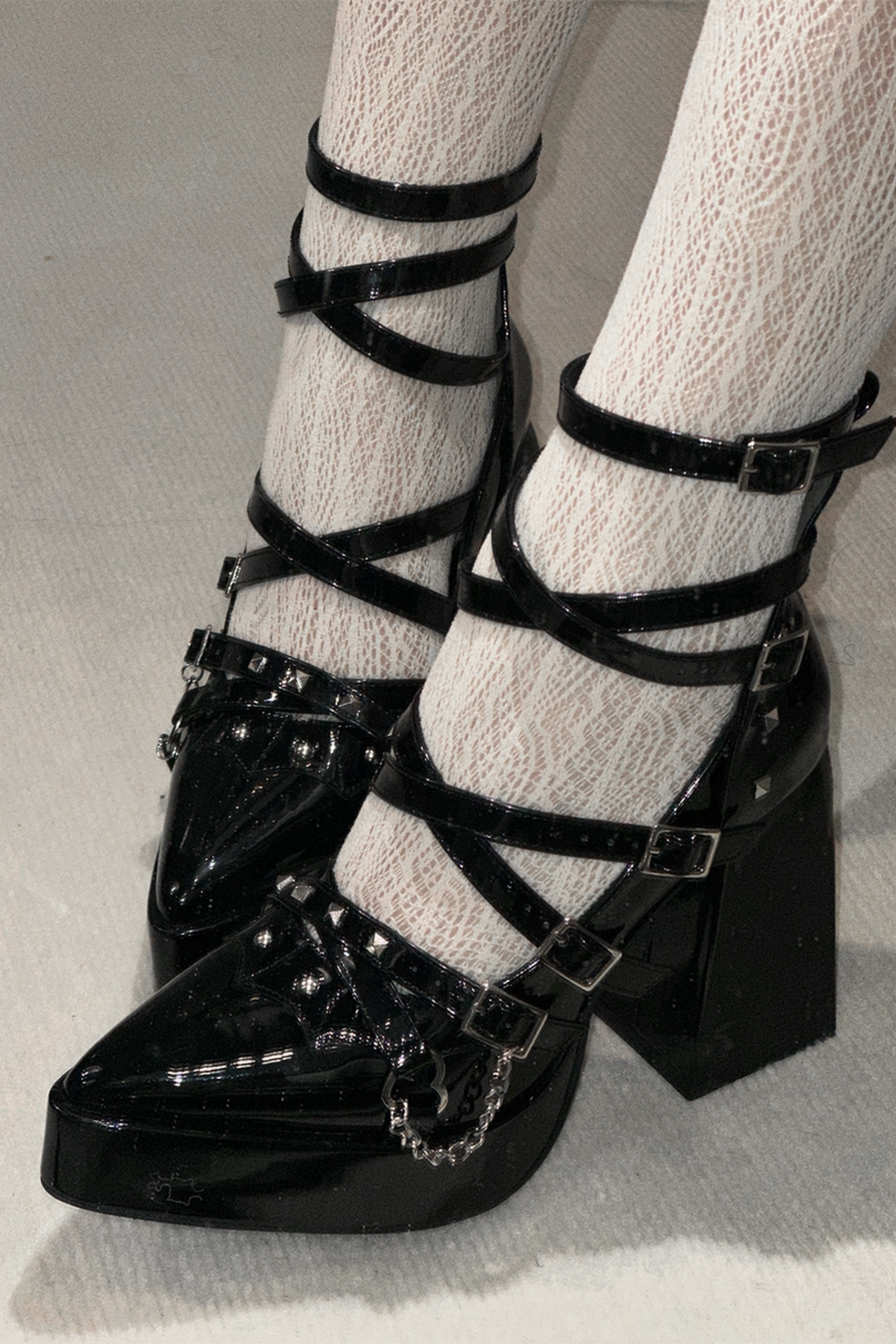 Gothic Lolita High Heels