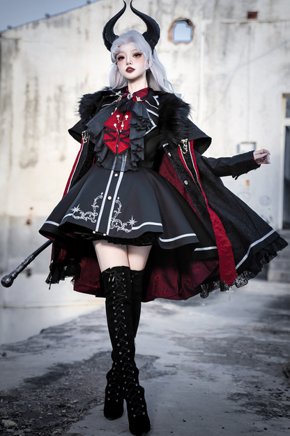 Fantasy Prince Army Coat + Cape + Shirt