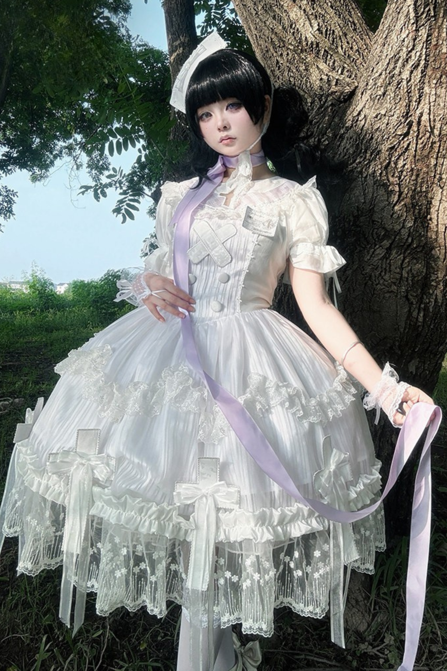 エンジェルナースローリタドレス+ナースハット