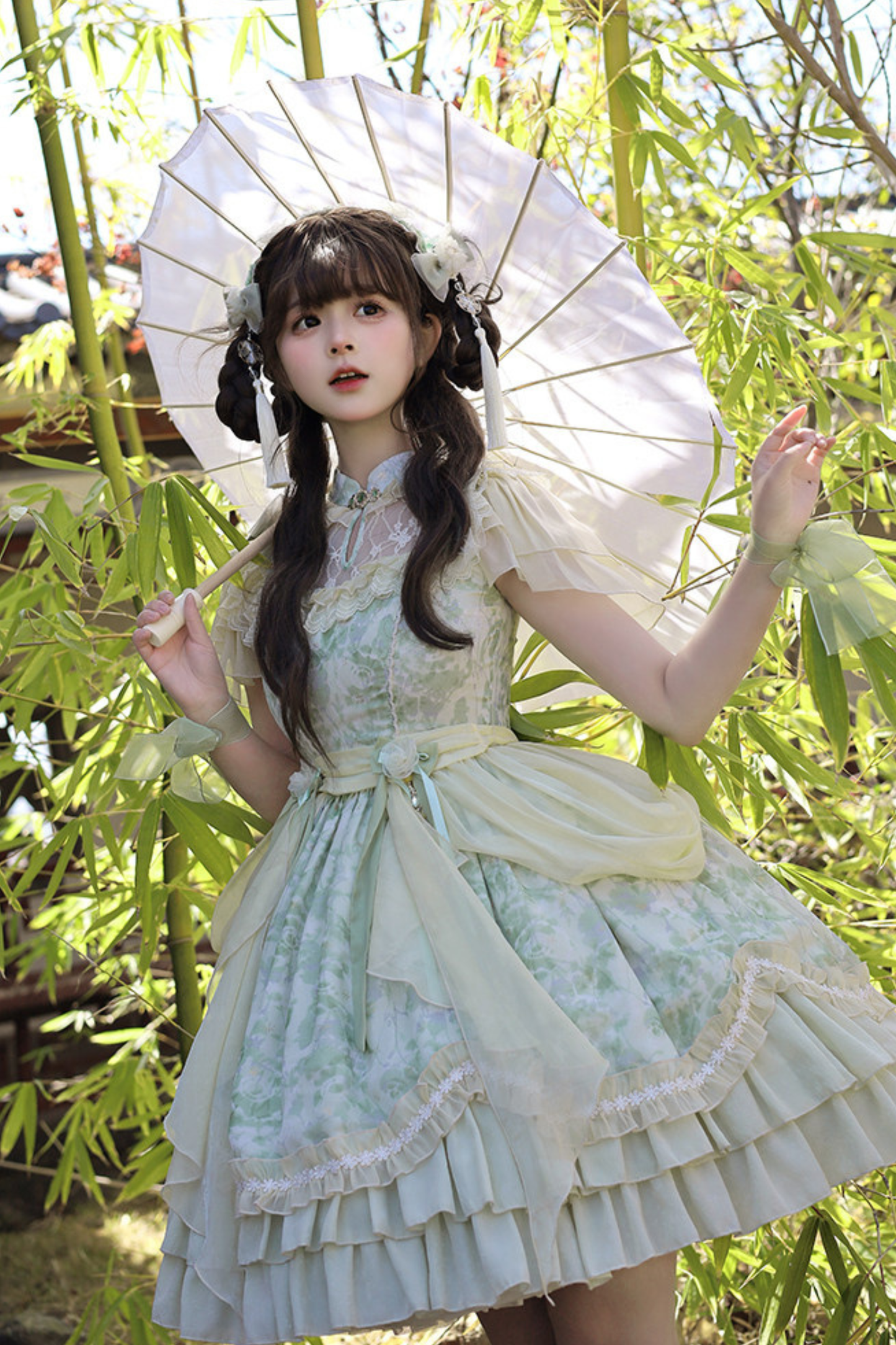 Forest China Lolita Dress