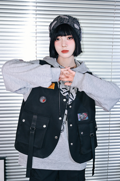 ワークウェアスタイルストリートベスト