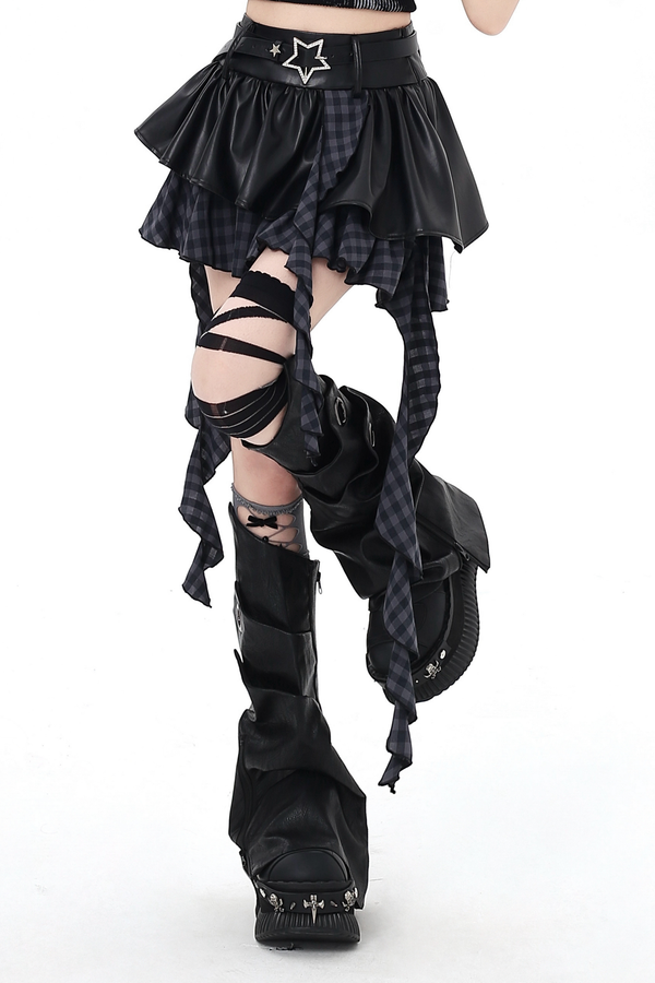 アシメティアード地雷スカート