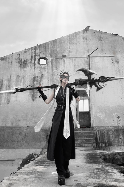 Gothic cape + shorts + long pants