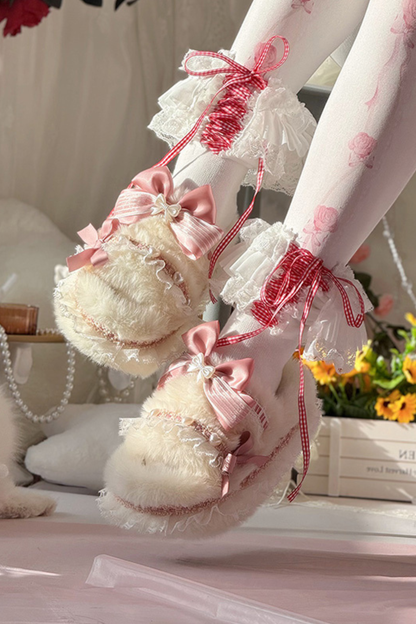 マルチカラープラットフォームスリッパ