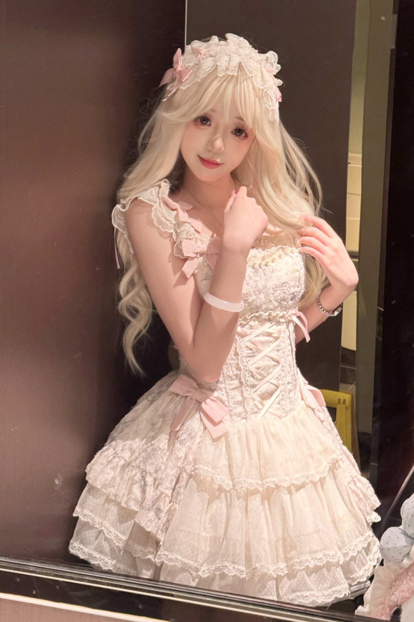 Butterfly Jacquard Sweet Princess Lolita Dress