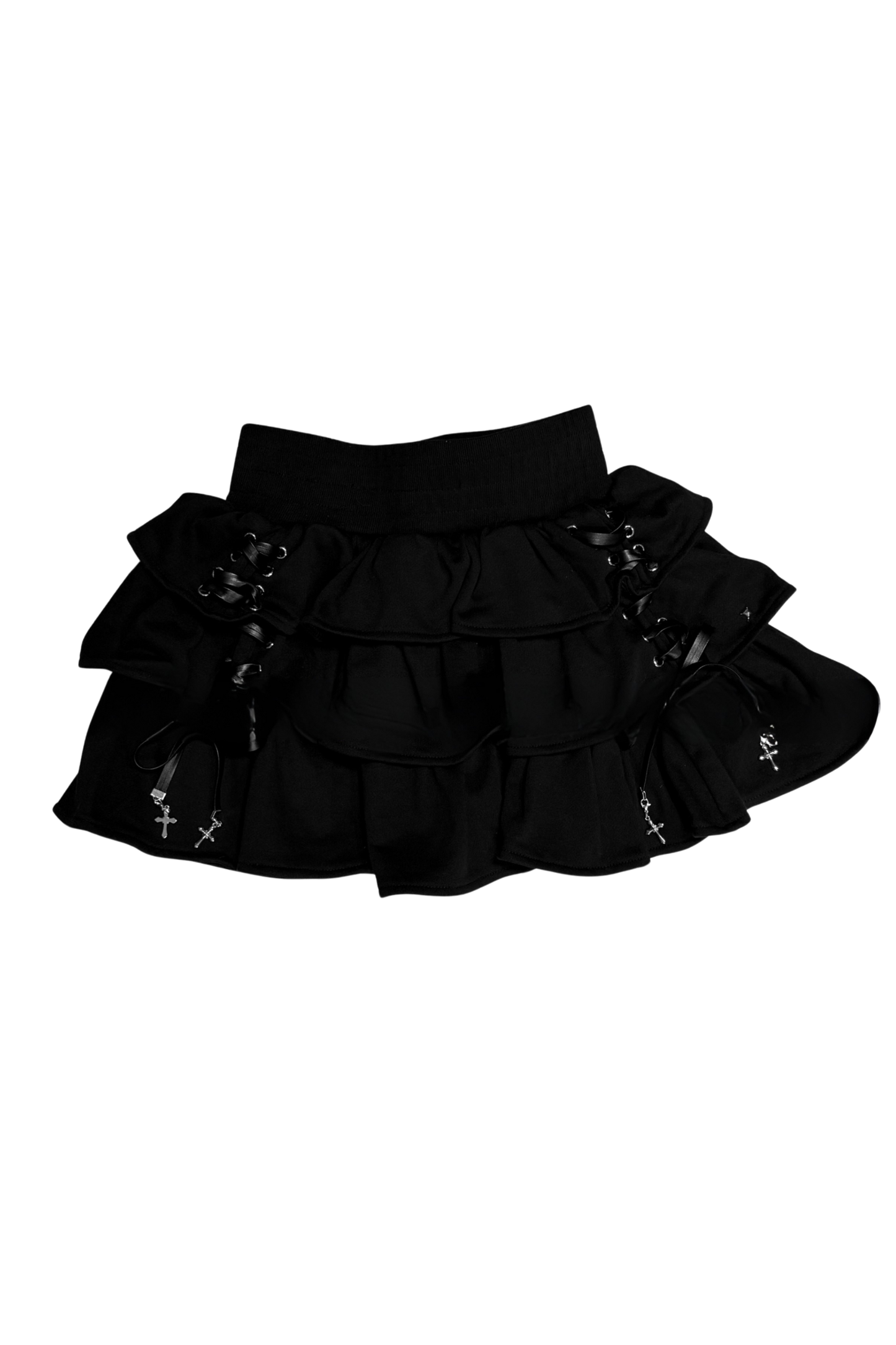 Dark Hooded Jacket + Skirt