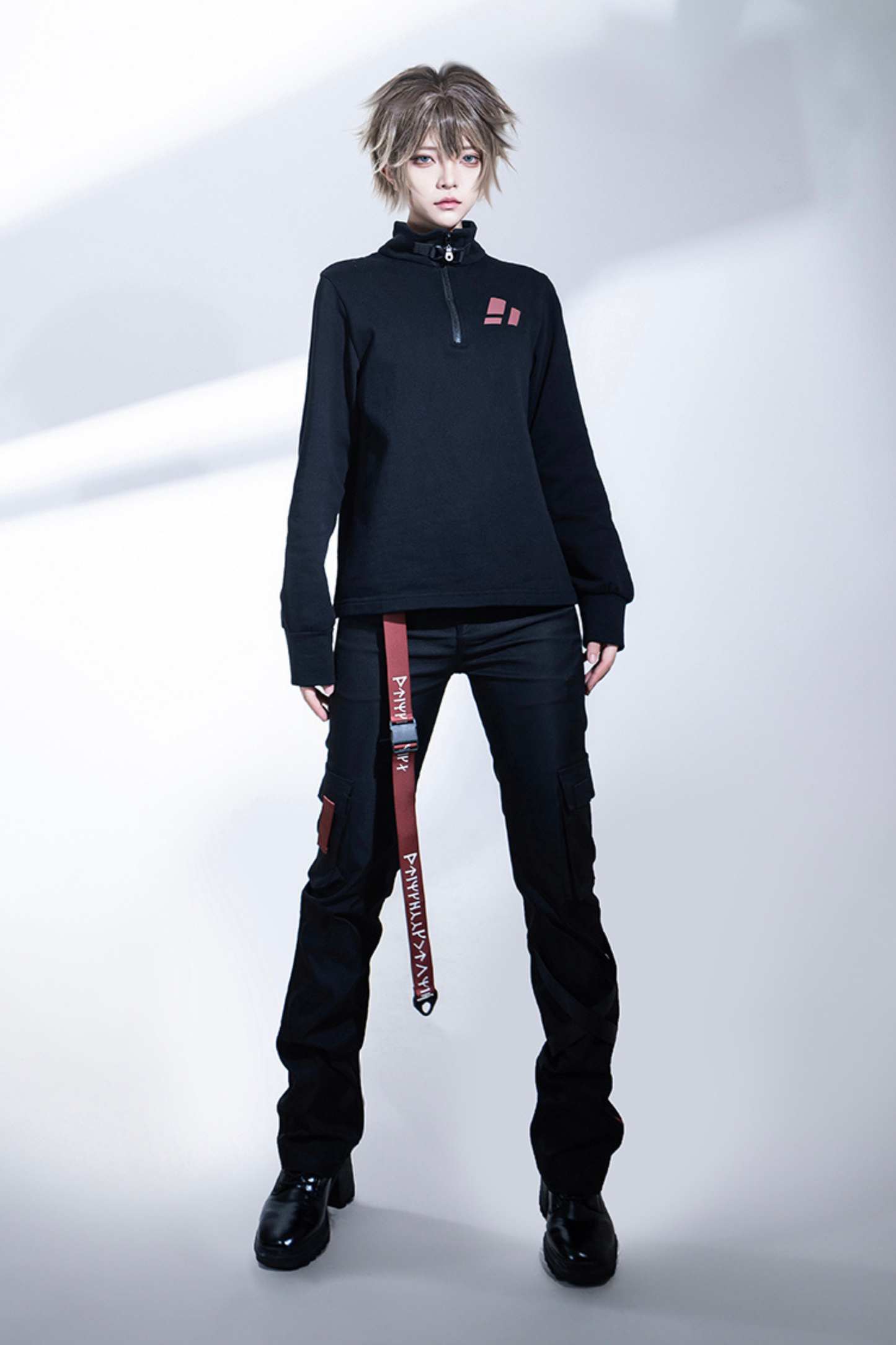 モードスリムフィットパンツ