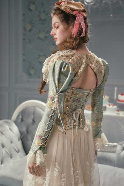 Fabric French Corset Top