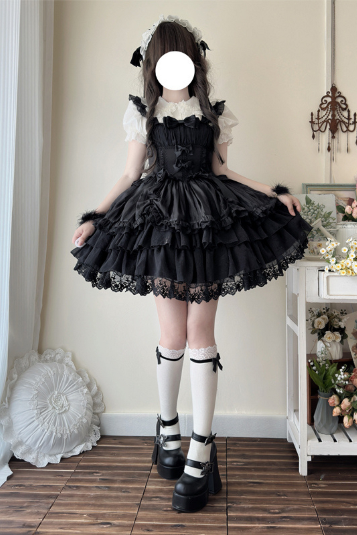[Reservations] Tiered Frilled Lolita Dress