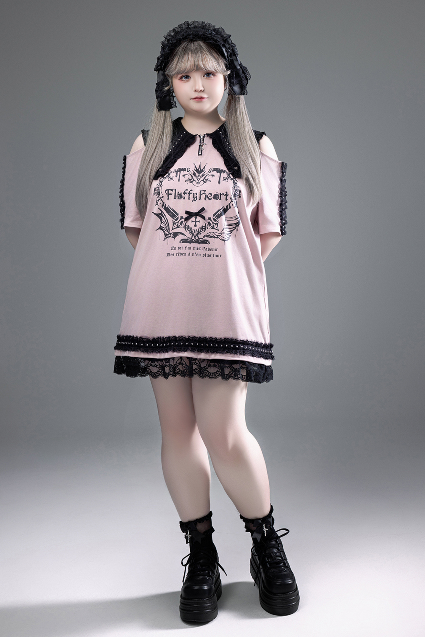 Witch Apprentice Subculture T-shirt Dress + Suspender Apron
