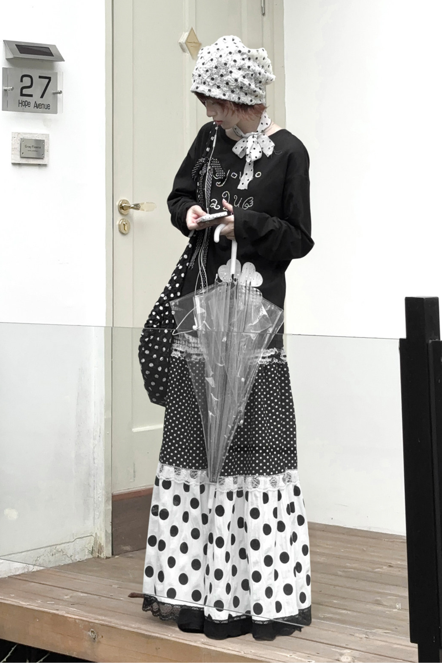 Clover Loose Top + Patchwork Skirt