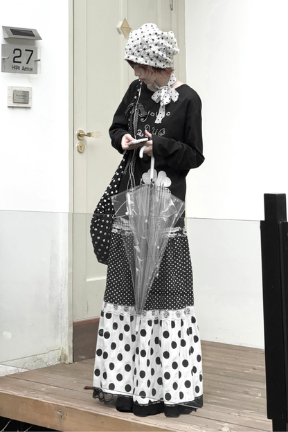 Clover Loose Top + Patchwork Skirt