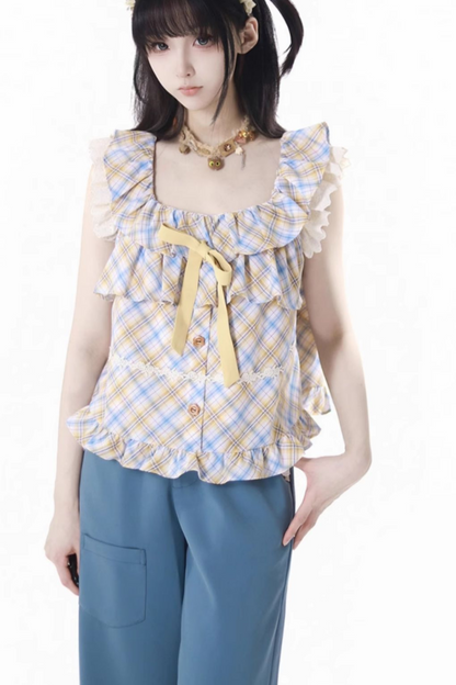 Sunflower Dream Girl Dress + Vest + Shirt + Pants