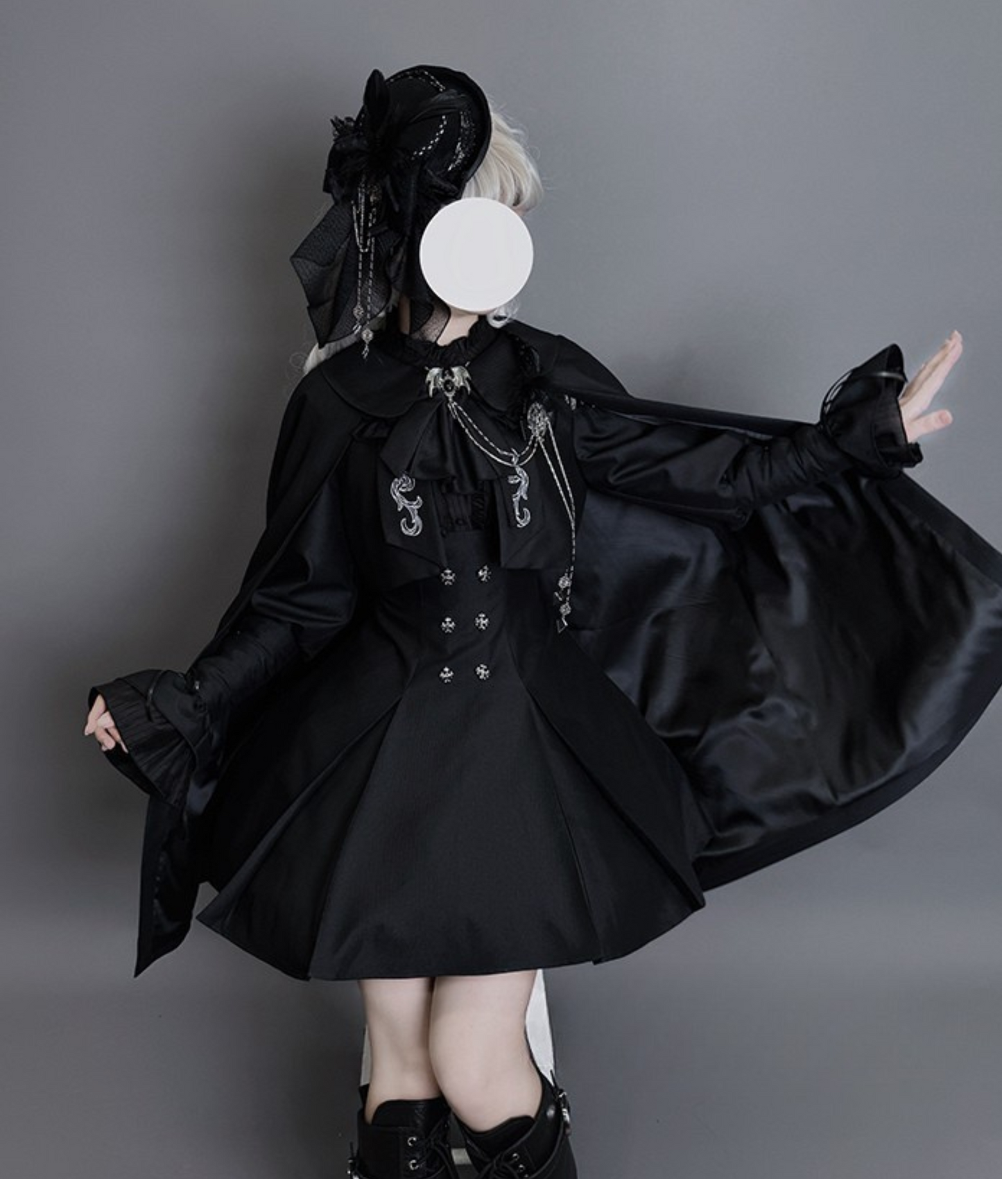 【1月8日予約締切】ダークナイトバトラーゴシックシリーズストラップドレス