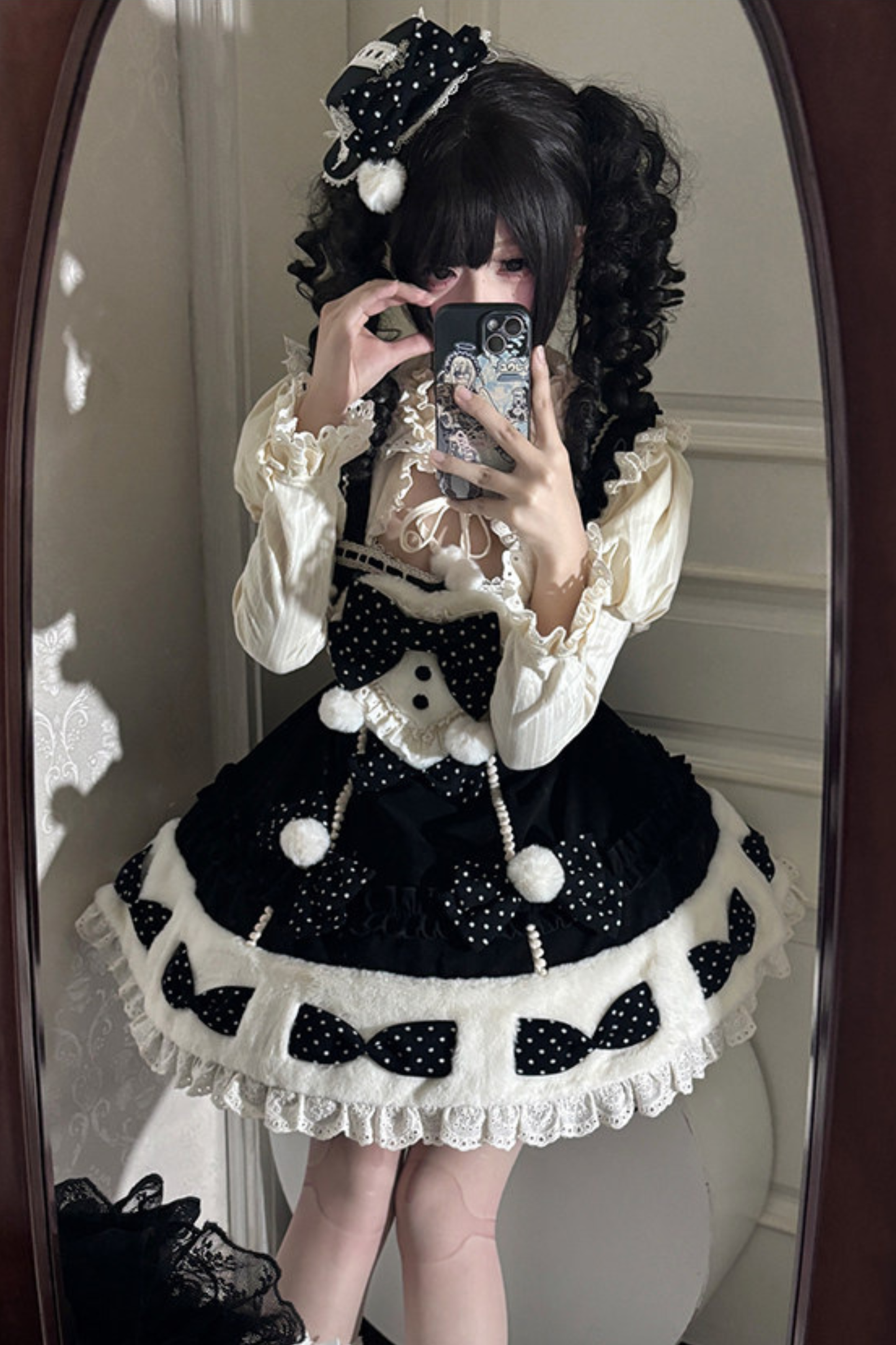 Snow Velvet Lolita Dress