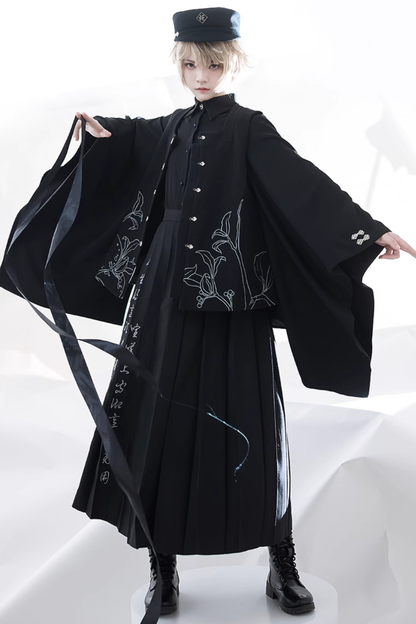 ダーク皇子ビッグスリーブブラウス