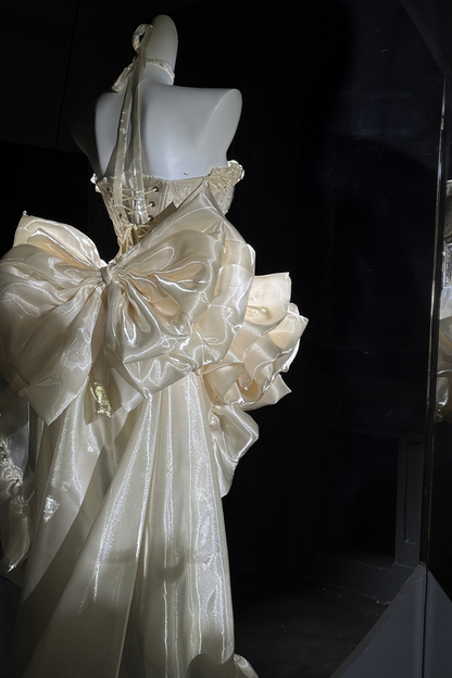 パーフェクトチューブトップ+フリルスカート+リボンテール+パニエ