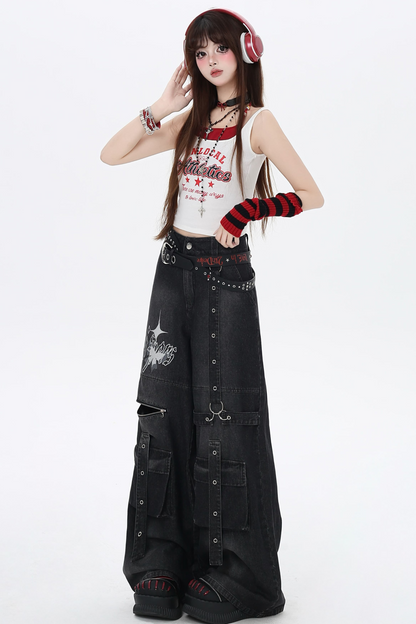 スイートクールアジアンルーズパンツ