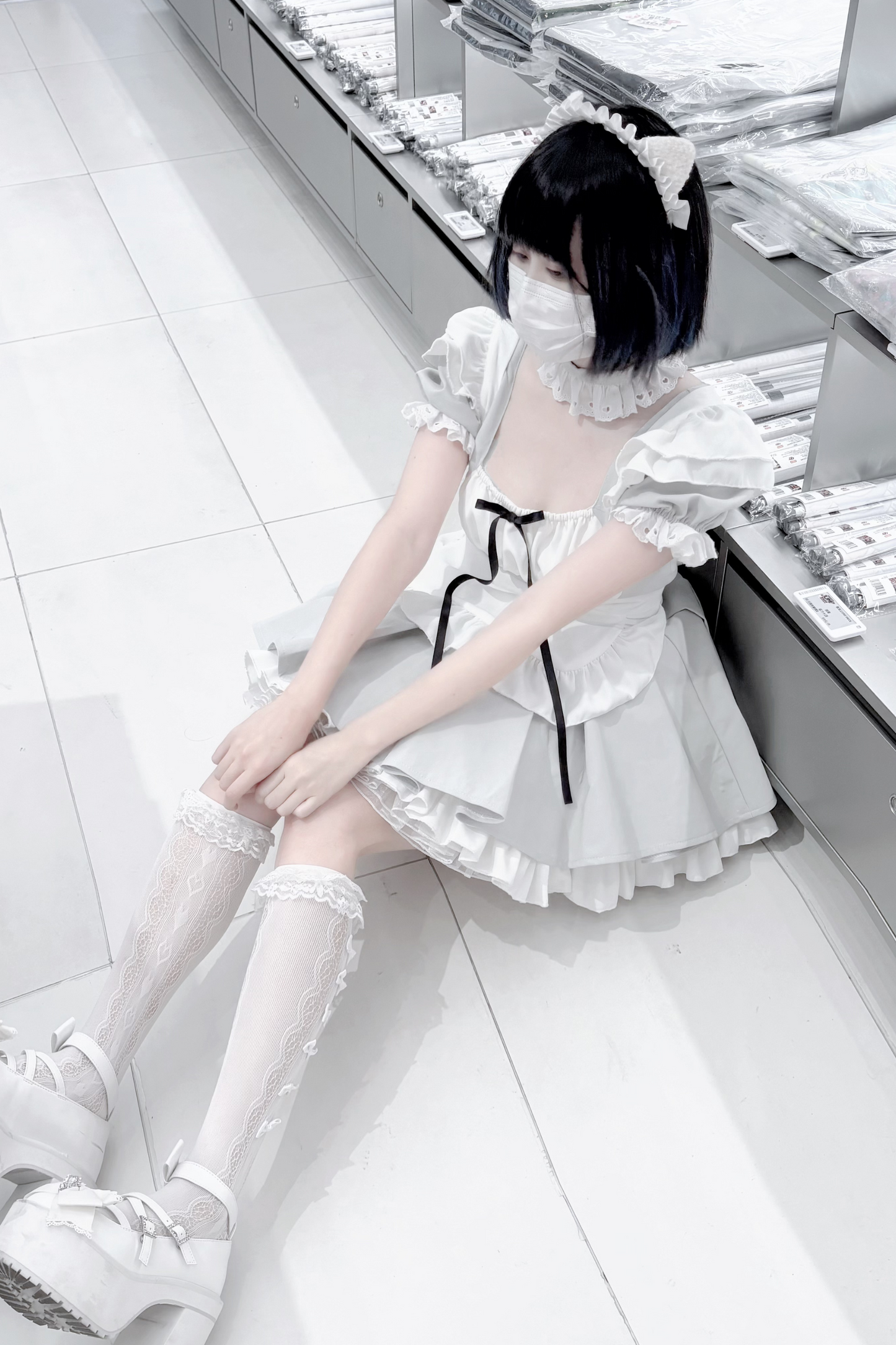 Sweet Ribbon Maid Skirt + Apron