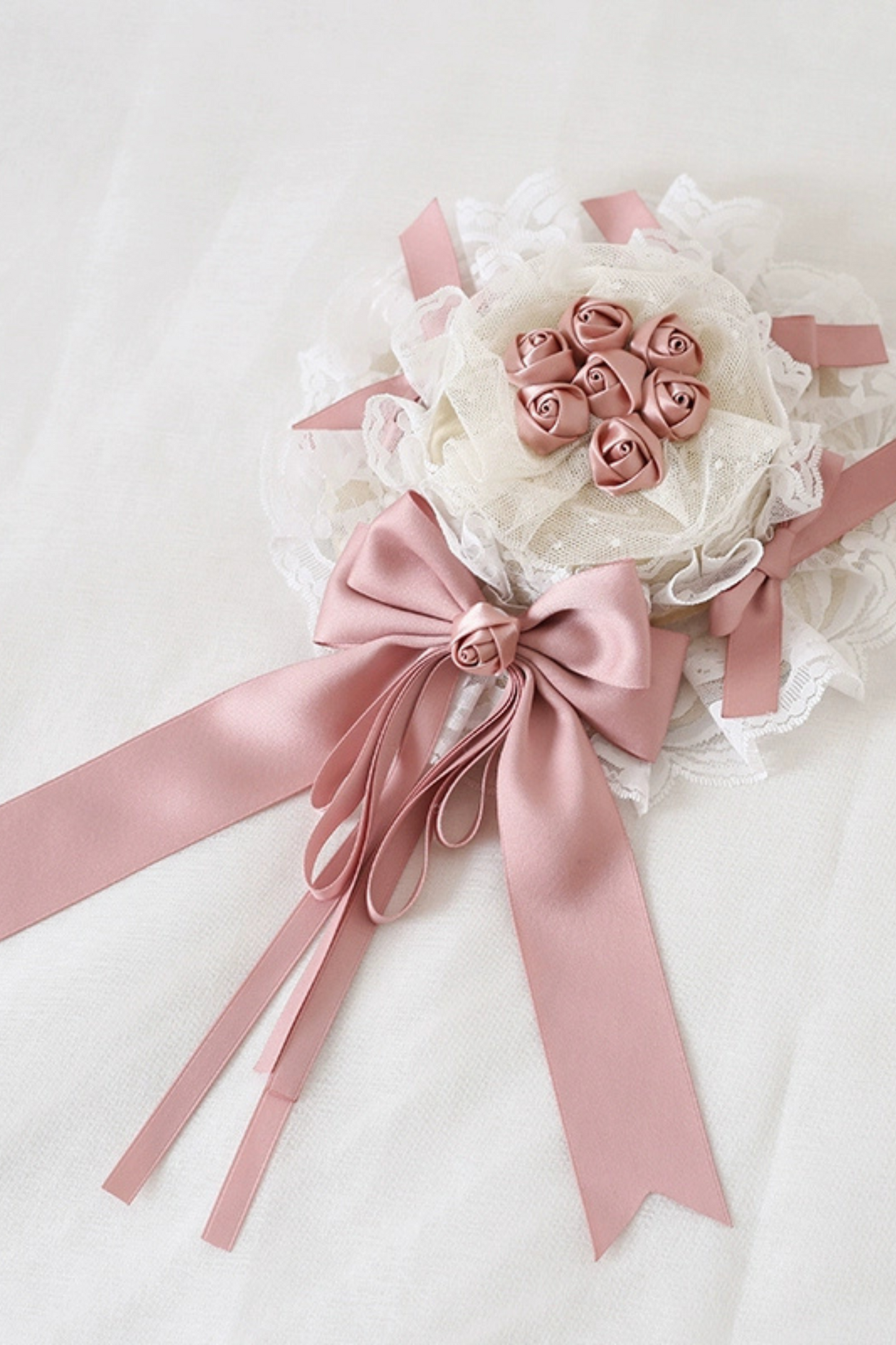 Girly Pink Ruffle Lolita Accessories