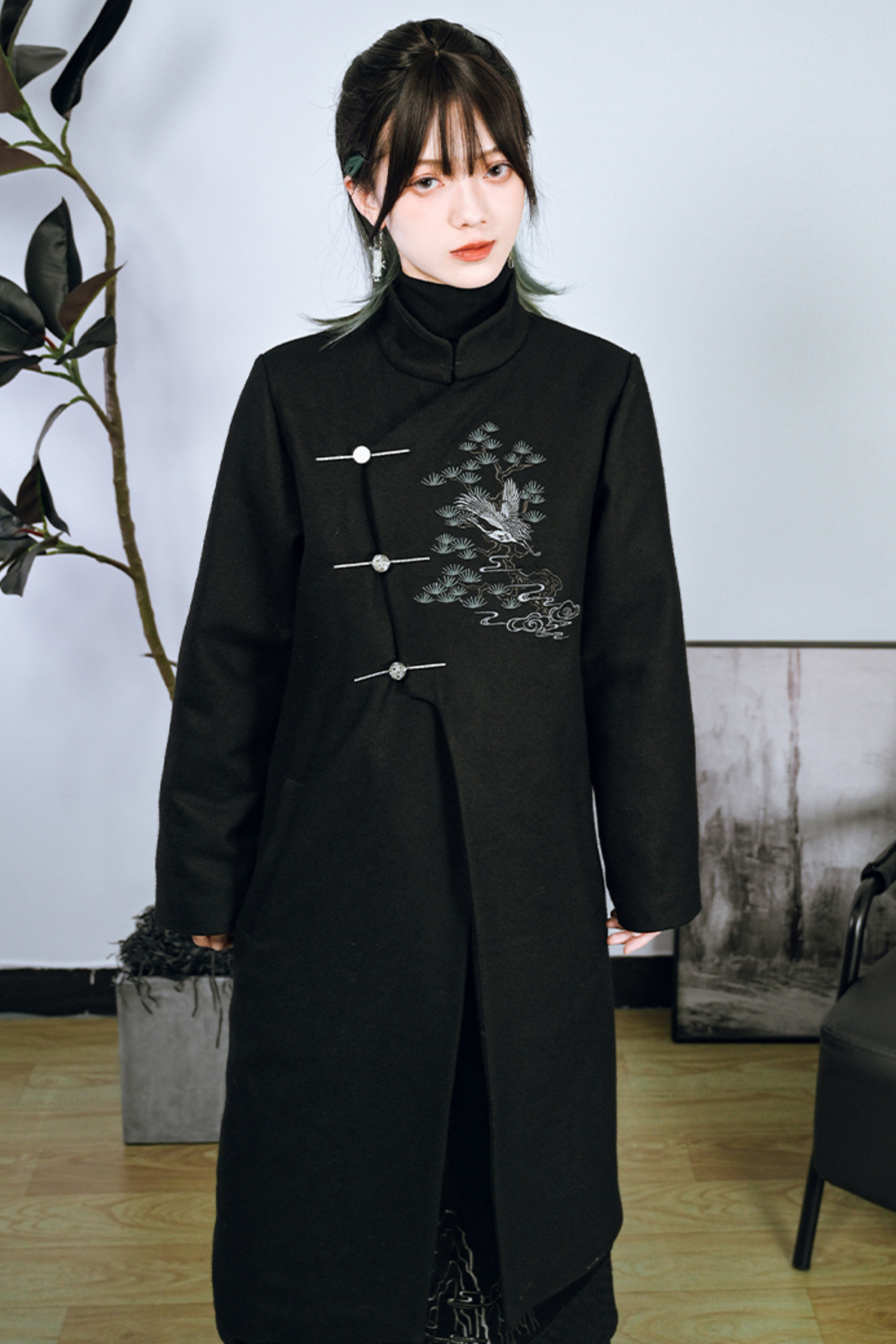 Retro Chinacross Body Coat