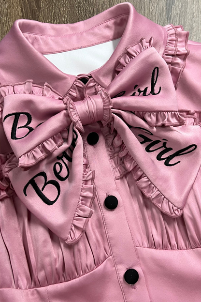 【3月10日予約締切】キャンディハートビートロリータシャツ+ジャンパースカート+ハット+リボン