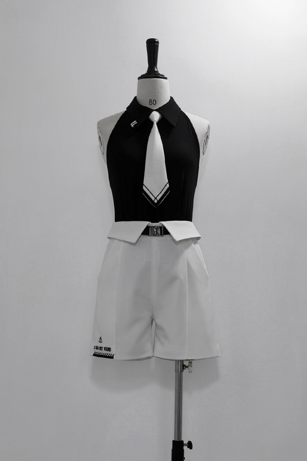 皇子フードケープ+パンツ+トップス