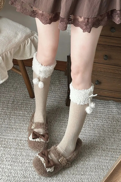 Sheep Puff Winter Shoes