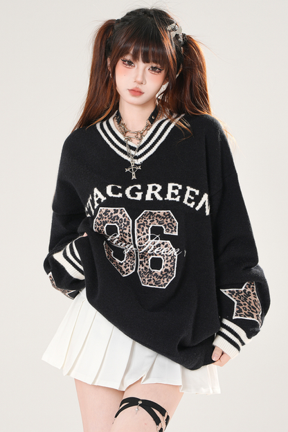 レオパードエンブロアメリカントップス