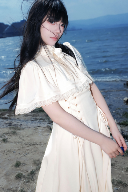 フレンチレトロレースドレス