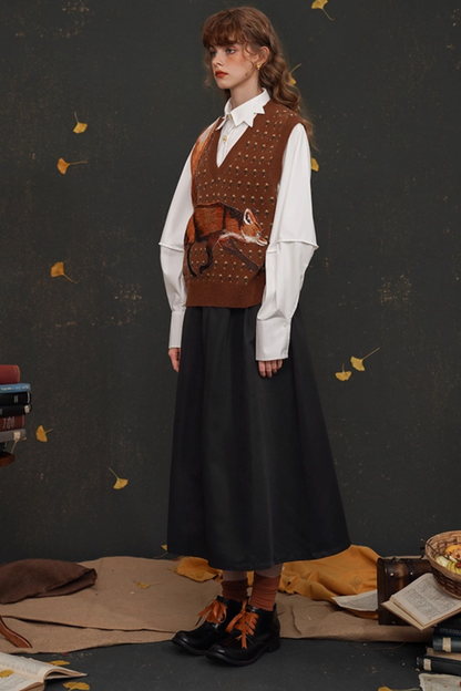 フォックスレトロベスト