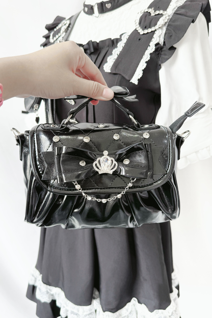 バッグラインストーンエレガントショルダーバッグ