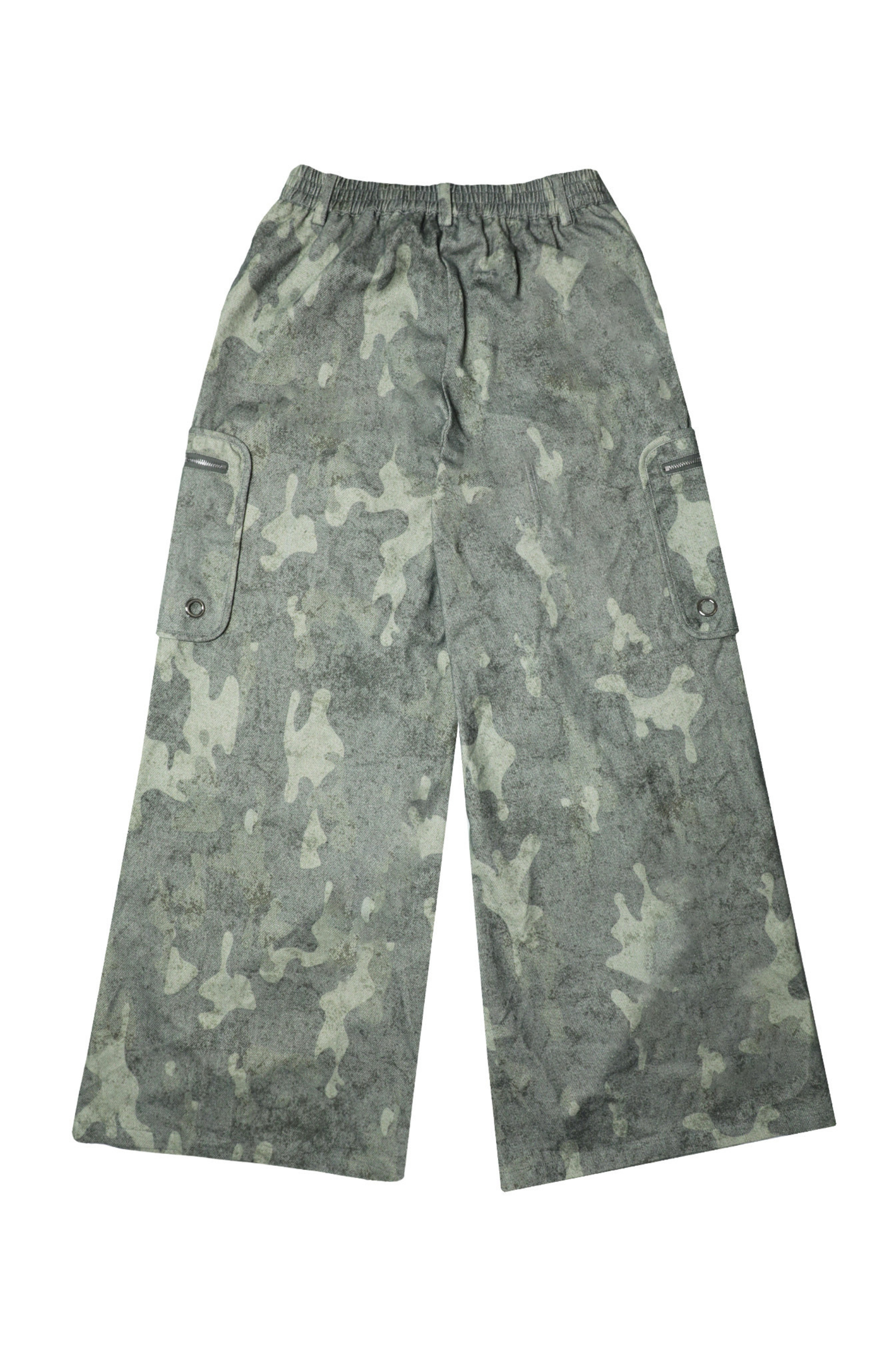 ラインストーンカモフラージュパンツ