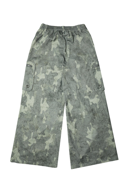 ラインストーンカモフラージュパンツ