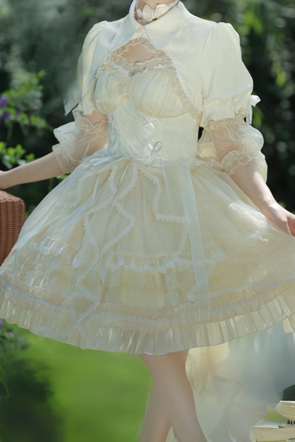 Fantasy Lace-Up Design Princess Lolita Dress