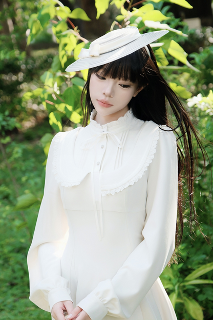 マグルフランスヴィンテージ レースドレス