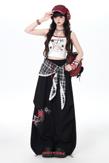 Dark Street Wide Leg Pants