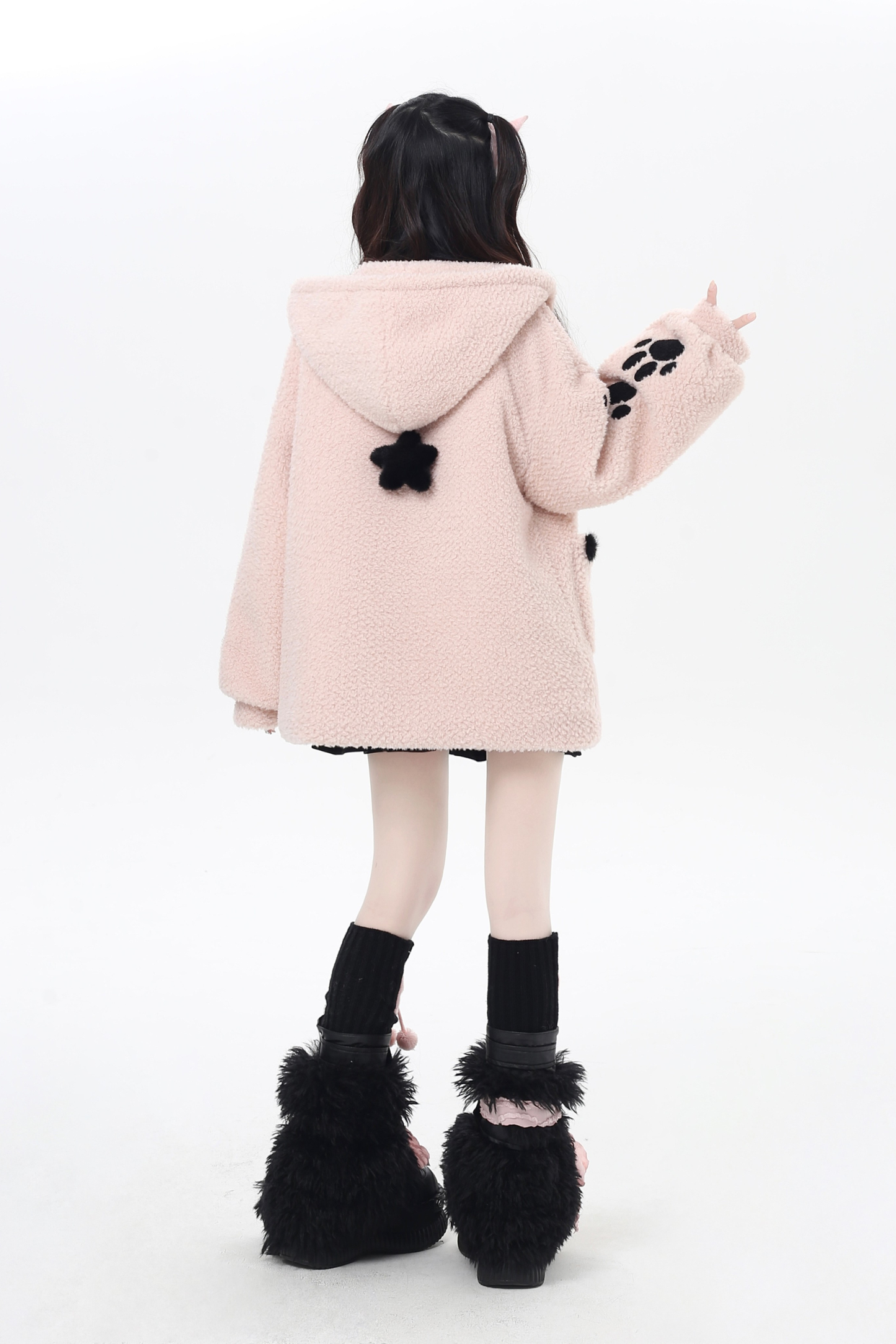 キャットラムウールコットンジャケット