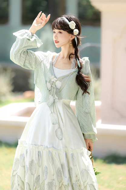 Neverless Island Slip Dress + Top