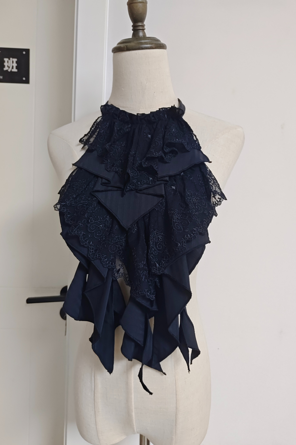 プリンスロリータブラウス+フリルネクタイ