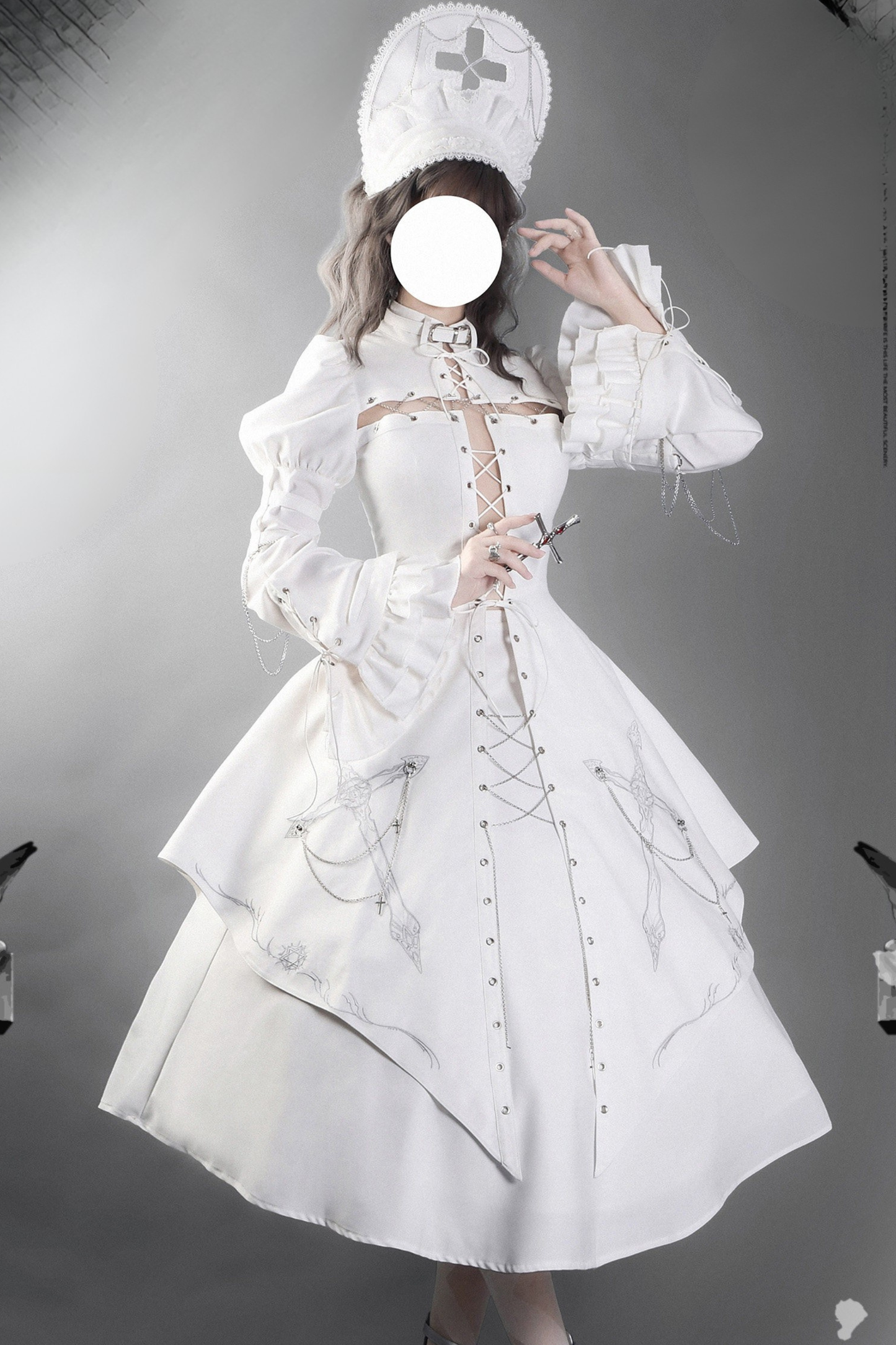 Gothic Lolita Dress + Nurse Hat