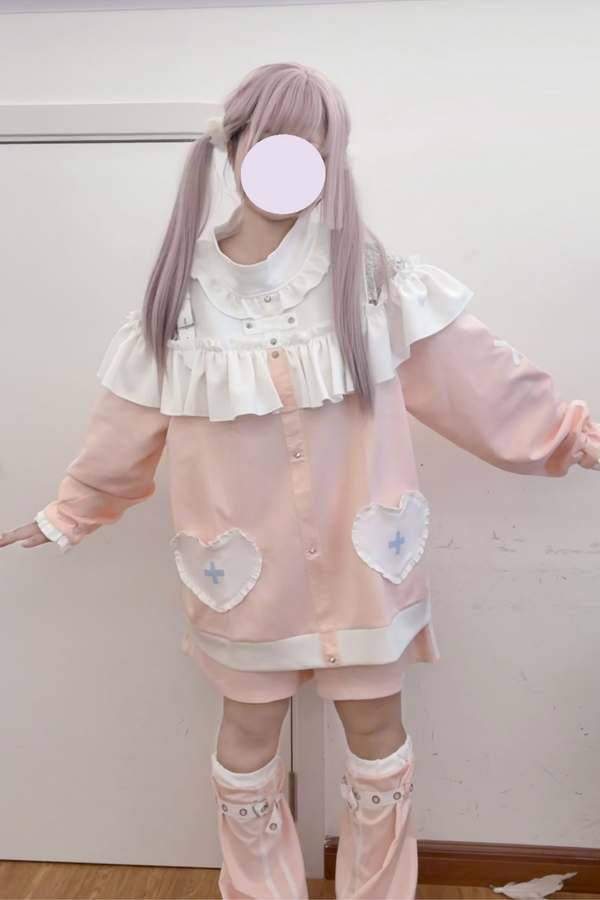 サブカルチャーレースピンキージャケット