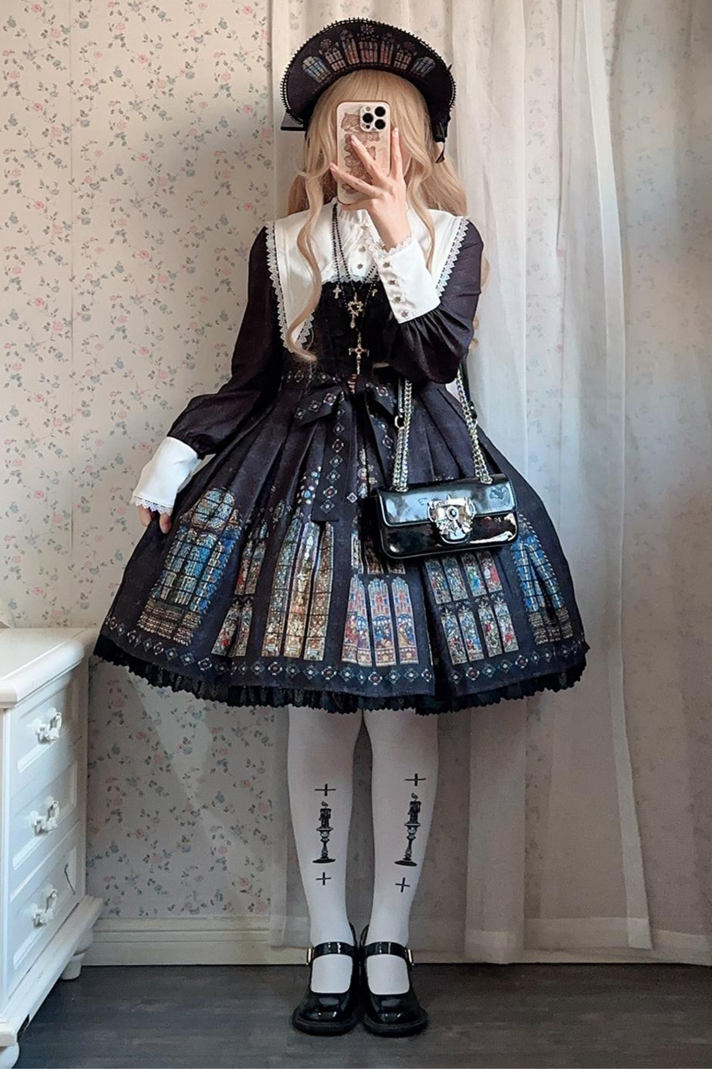 Gothic Classic Crown Lolita Dress