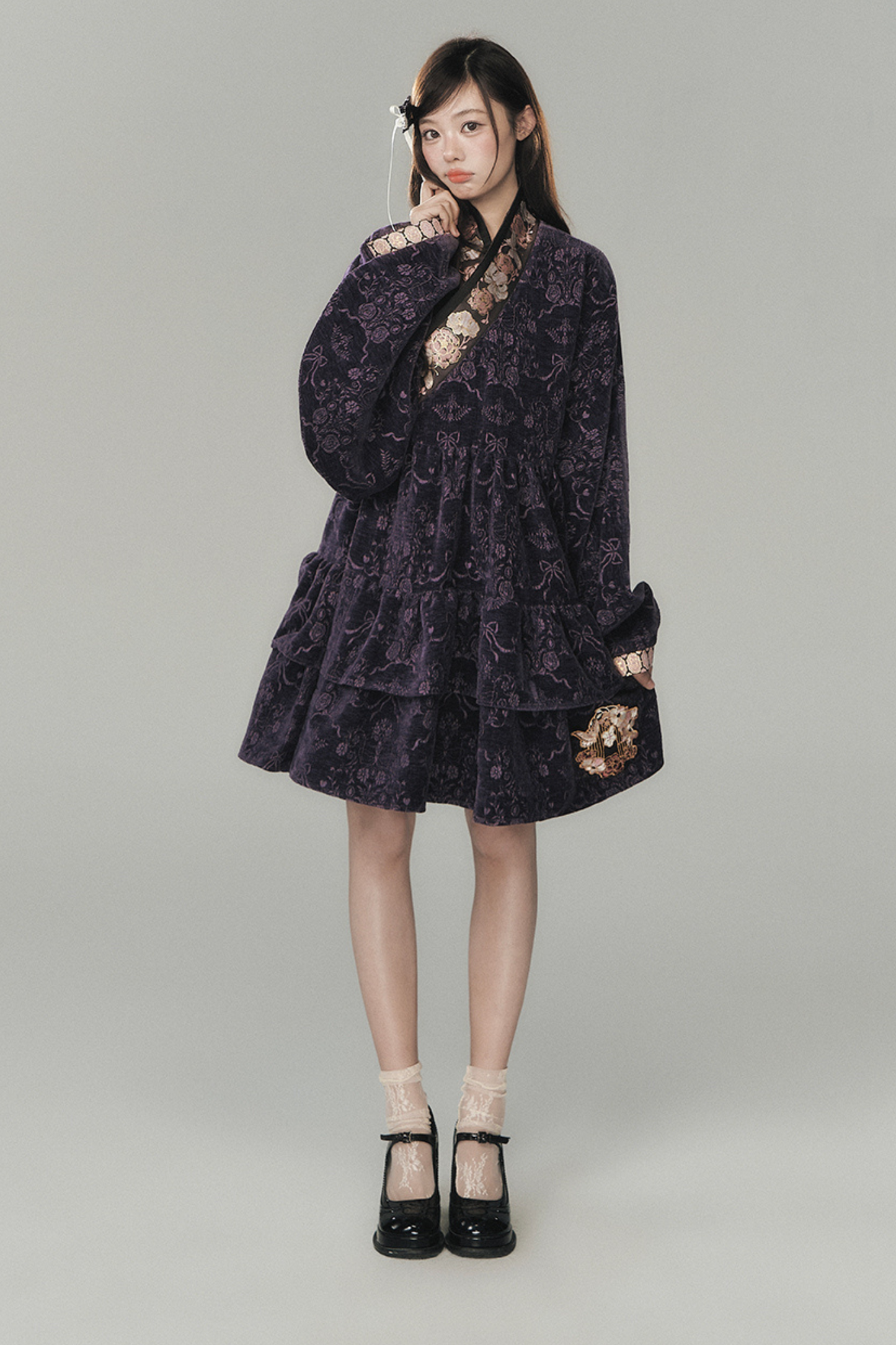 Dark Girl China Dress + Vest