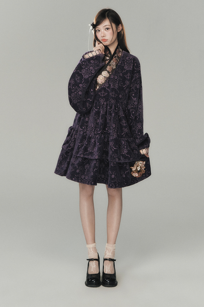 Dark Girl China Dress + Vest